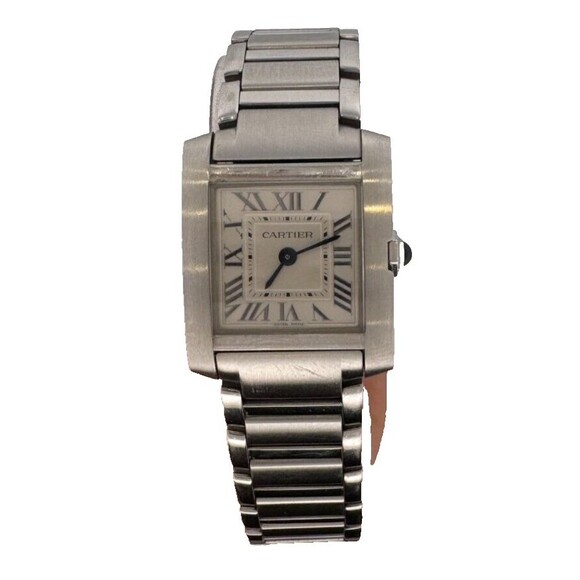 Cartier Tank Française - Small 21.2mm Steel Watch (WSTA0065) Box Papers main image 4